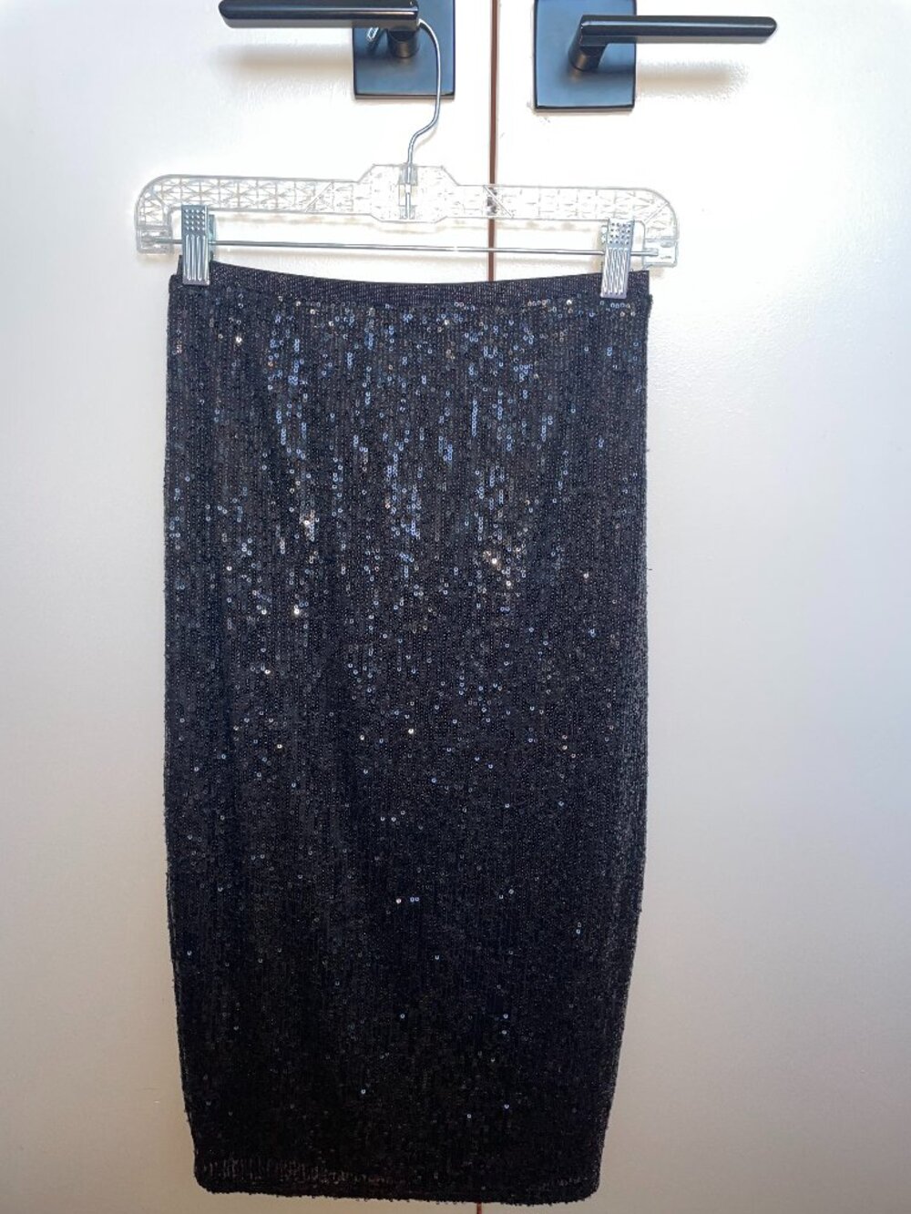 Sequin Midi Skirt